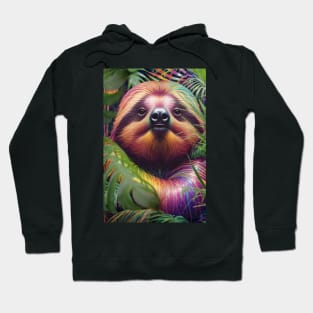 Rainbow Sloth Hoodie